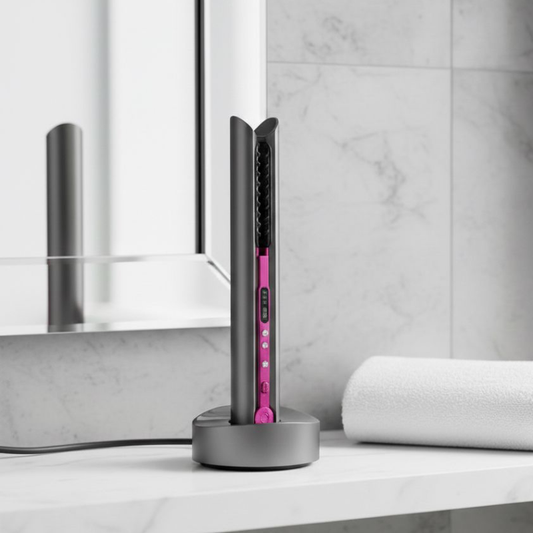 Lisseur Sans Fil avec Socle Anti-Chaleur