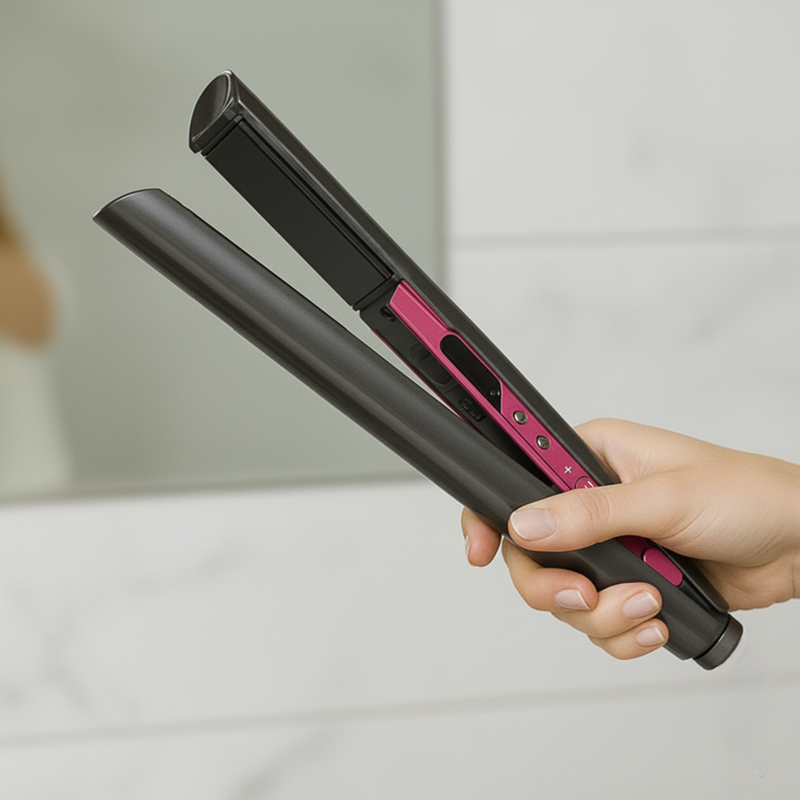 Lisseur Sans Fil avec Socle Anti-Chaleur